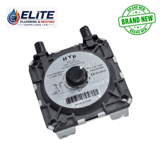 Ideal 111379 Air Pressure Switch – Compatible with Classic 230, 240NF & FF Boilers – Brand New