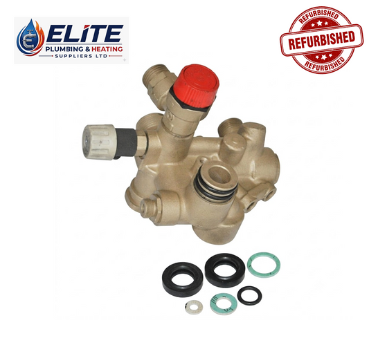 Baxi Combi 105HE Hydraulic Inlet Assembly with PRV – Part No. 248246