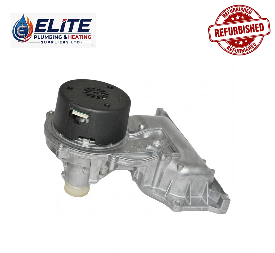 Glowworm Fan with Combustion Chamber Cover – Part No. 0020195507 (Betacom 4 24C)