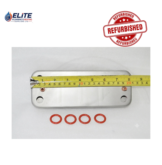 Baxi 624 630 825 830 DHW 12 Plate Heat Exchanger – Refurbished | Part No. 7683965
