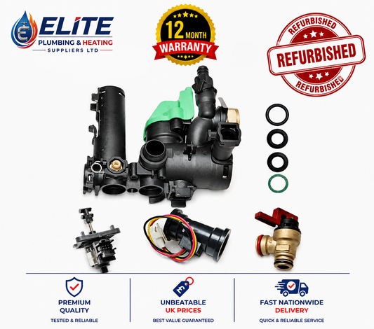 Worcester Bosch Return Manifold 87161064420 – Refurbished Full Unit
