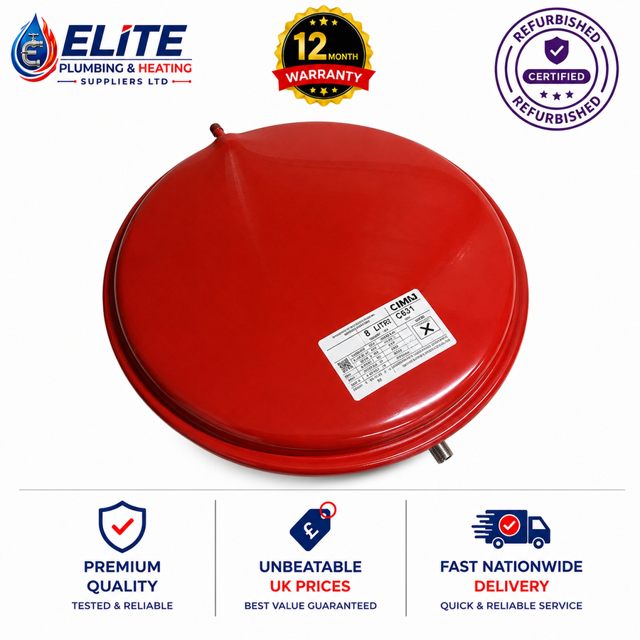 Baxi Combi 105E Expansion Vessel 8 Litre – Refurbished | MPN 248024