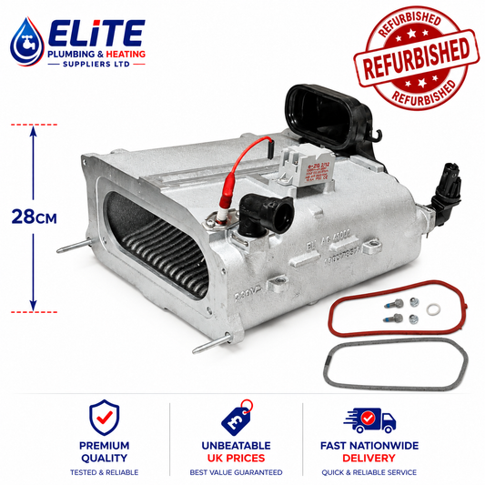 Glowworm Heat Exchanger 28cm – Refurbished Kit | Part No. 0020195514
