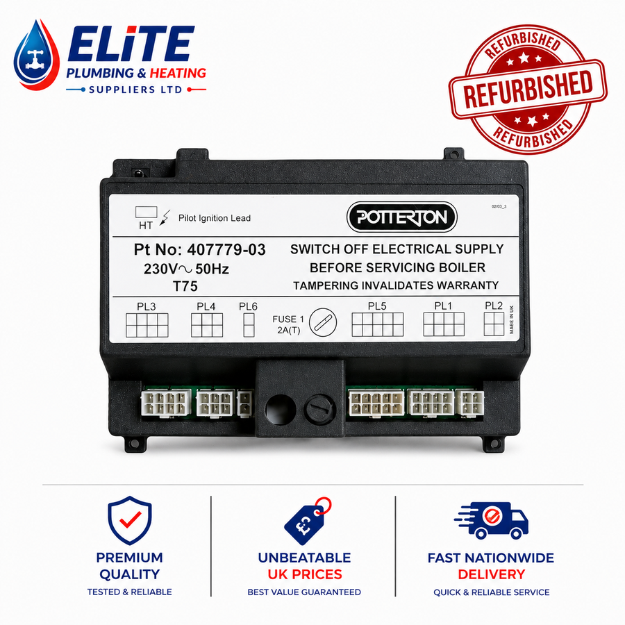 Potterton Kingfisher MF / CF / CFL / RS / RSL PCB 900312 – Refurbished