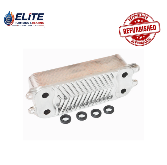 Vaillant Ecotec Plus 824 / 831 / 835 19 Plate DHW Heat Exchanger – Refurbished | Part No. 0020038572
