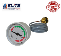 Baxi 720776601 Pressure Gauge – Compatible with Neta-Tec & Megaflo 2 Boilers