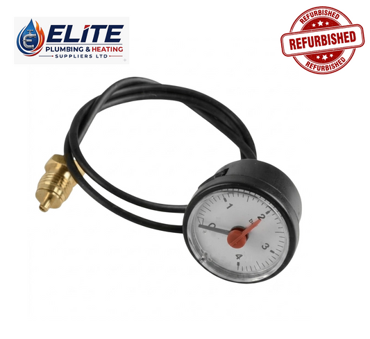 Remeha S62733 Pressure Gauge 720481001 Refurbished | Fits Exclusive & Plus Boilers