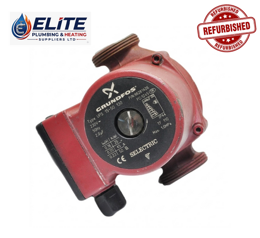 Grundfos UPS 15-50/60 130mm Central Heating Circulation Pump 240V 96281426