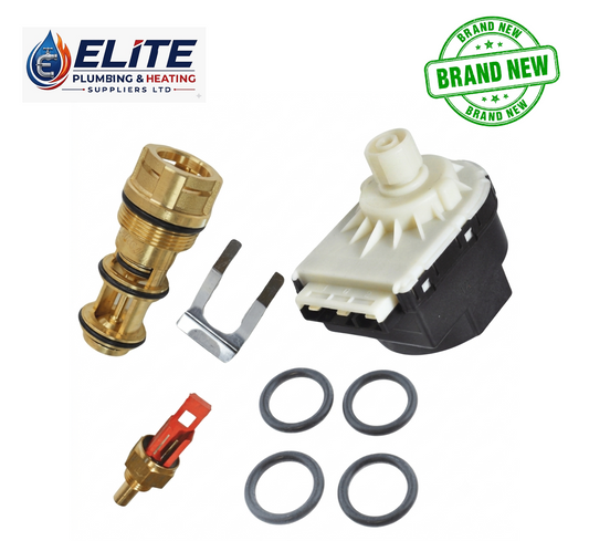Baxi 7683969 Diverter Valve Kit – Includes Cartridge, Motor, NTC Sensor & O-Rings