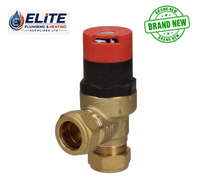 Honeywell Home DU145 22mm Angled Automatic Bypass Valve