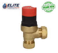 Honeywell Home DU145 22mm Angled Automatic Bypass Valve