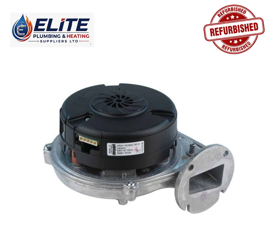Ferroli Optimax HE 25 S Fan Assembly – Part No. 39821580 (NRG1180)