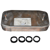 Ariston DHW Heat Exchanger 990685 16 Plate - product detail view
