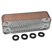 Baxi 720852601 20 Plate Heat Exchanger – New | Fits Baxi, Potterton & Main
