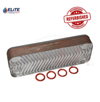 Baxi 624 630 825 830 DHW 12 Plate Heat Exchanger – Refurbished | Part No. 7683965