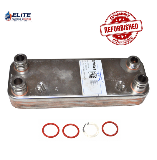 Vaillant Turbomax Plus 824E 12 Plate Heat Exchanger – Refurbished | Part No. 065088