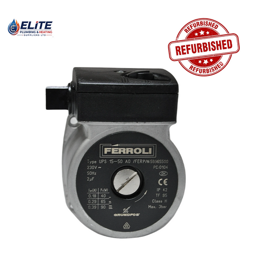 Ferroli Domina 80E Boiler Pump – Refurbished | Part No. 39808300 / 39820900