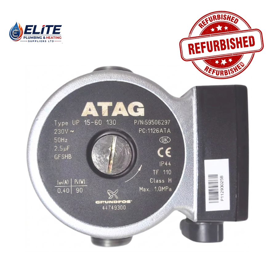 Grundfos / ATAG UP 15-60 Pump Head – Refurbished | Part No. S4746300 / 59506297