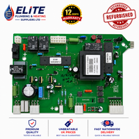 Ideal ISAR/ICOS Boiler PCB – Refurbished | Part No. 174486 (Without Cover)