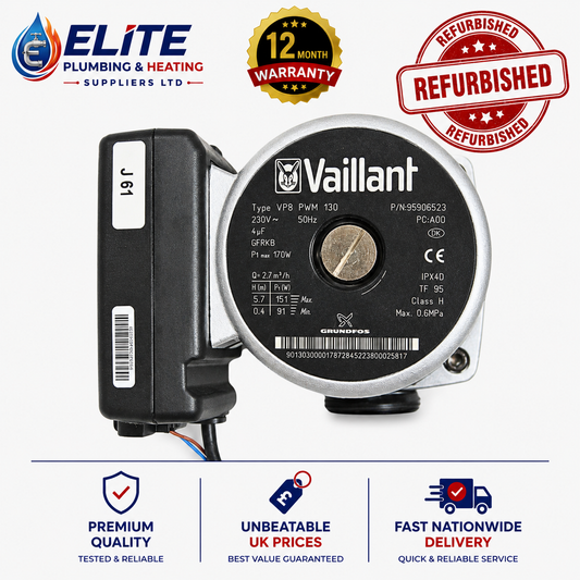 Vaillant ecoTEC VU GB 656/4-5 Pump – Refurbished | Part No. 180929 / 0020211454