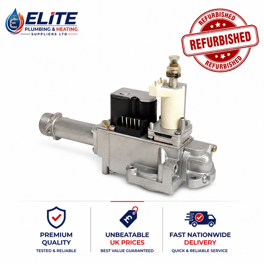 Potterton Performa 12 HE System Gas Valve – Refurbished | Part Nos. 5107339 / 249098