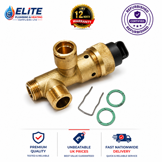Vaillant TurboMAX / ecoMAX / ecoTEC Diverter Valve – Refurbished | Part No. 252457