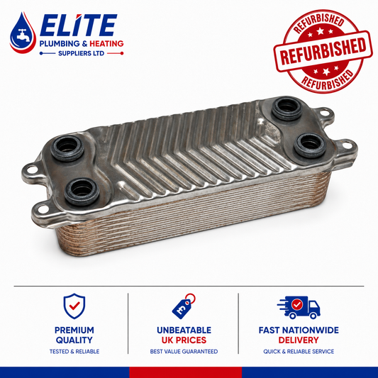 Glowworm Energy 35C 18 Plate Heat Exchanger – Refurbished | Part No. 0020186154