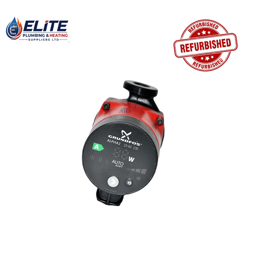 Grundfos Alpha2 15-60 130mm Auto-Adapt Circulator Pump – Refurbished | Part No. 98119377