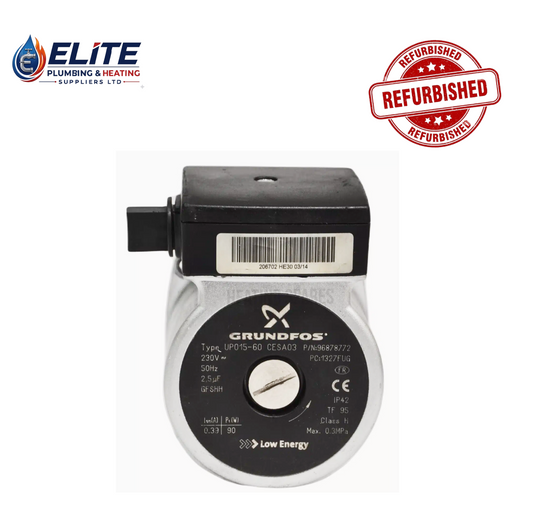 Ideal Logic Boiler Pump Head – Refurbished | Part No. 175555 / 175541 / 175670