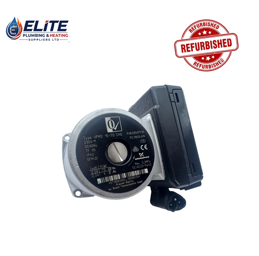 Worcester Bosch UPM Pump Head 15-70CHG – Refurbished | Part No. 8716122126 / 8716117400