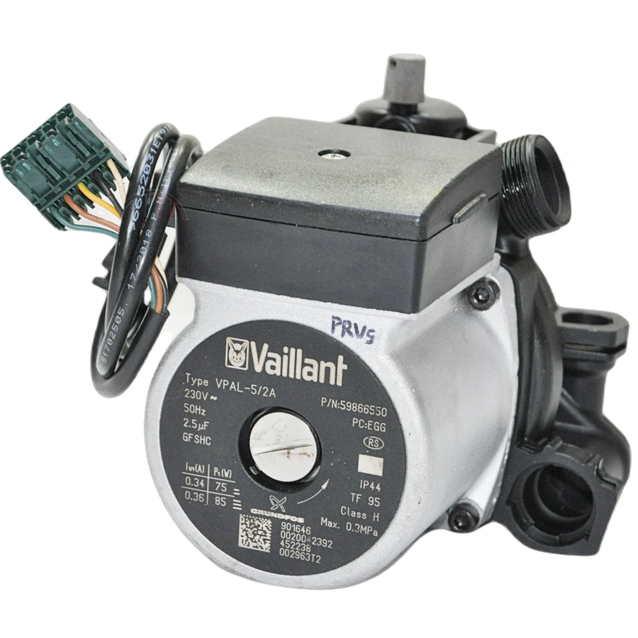 Vaillant 178983 59866550 Ecotec Plus Boiler Pump Refurbished – main product image