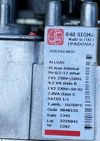Vokera Compact 25A Gas Valve – Refurbished | Part No. 10028538