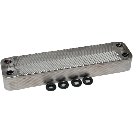 Worcester Greenstar 28i Junior HE 14 Plate Heat Exchanger 87161066850 - main product image